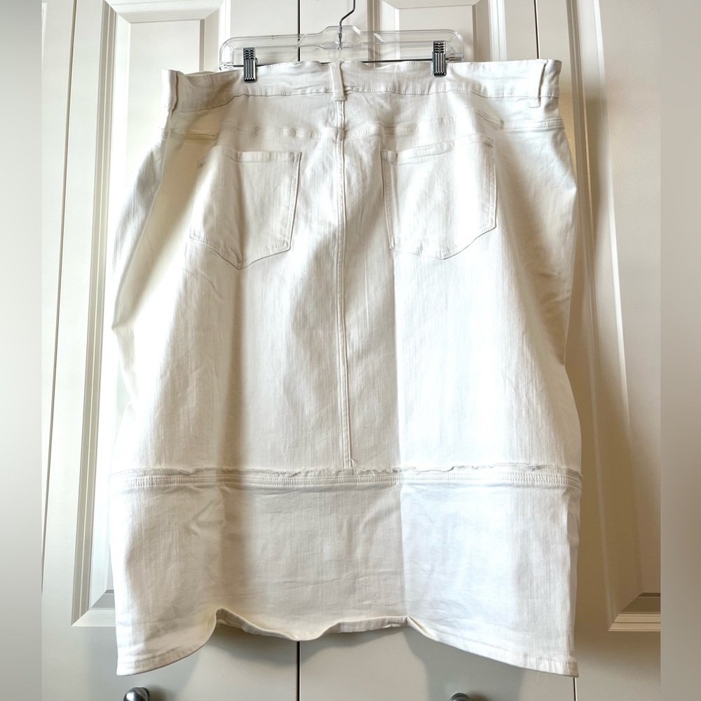 Universal Standard X Erdem denim skirt - Picture 6 of 9